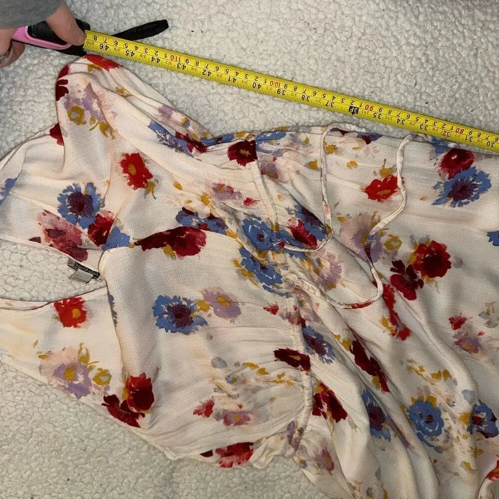 Lucky Brand Women’s Floral Tank Top Maxi Dress Size Large EUC - Picture 10 of 12